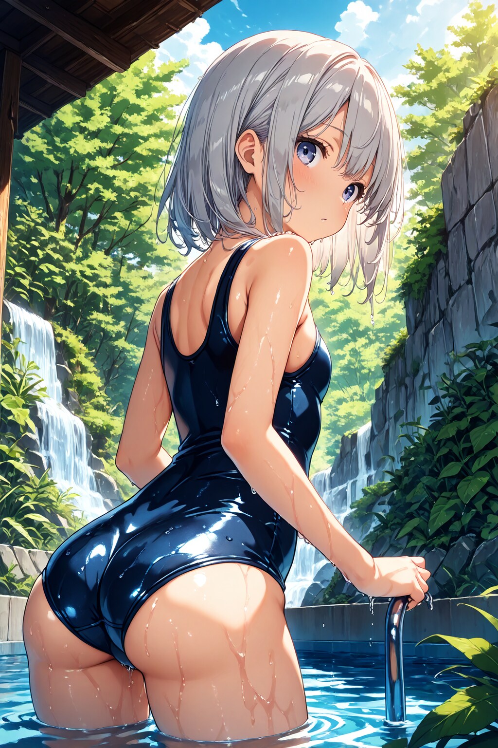 スク水のお尻シリーズ(12)