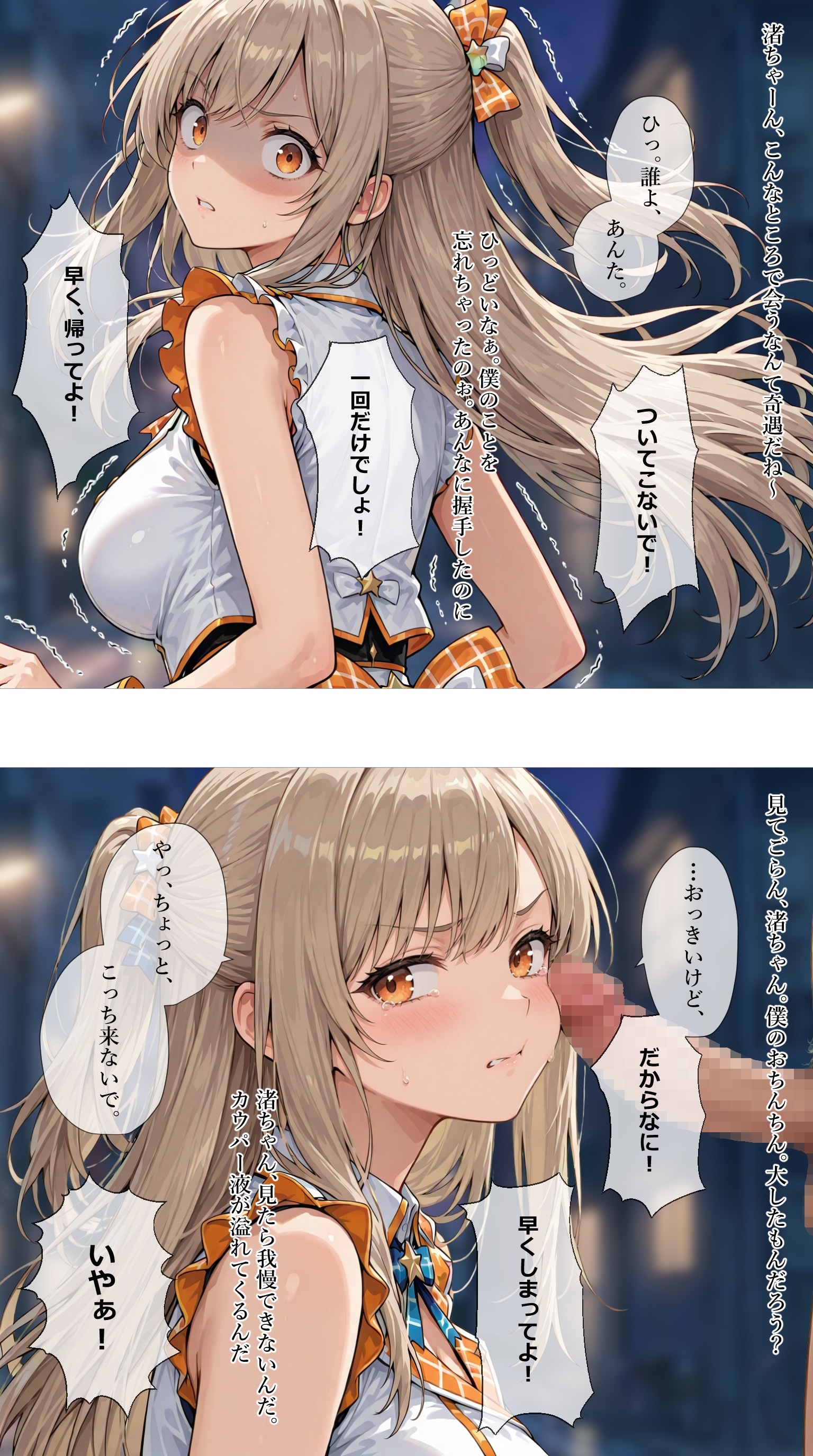 ストーカーにイマラチオされる【大正渚】編