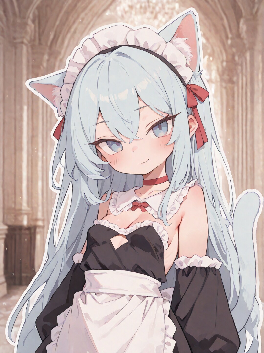 ぐるぐるおめめの猫耳メイドちゃんとえっちパート1　26-07-20