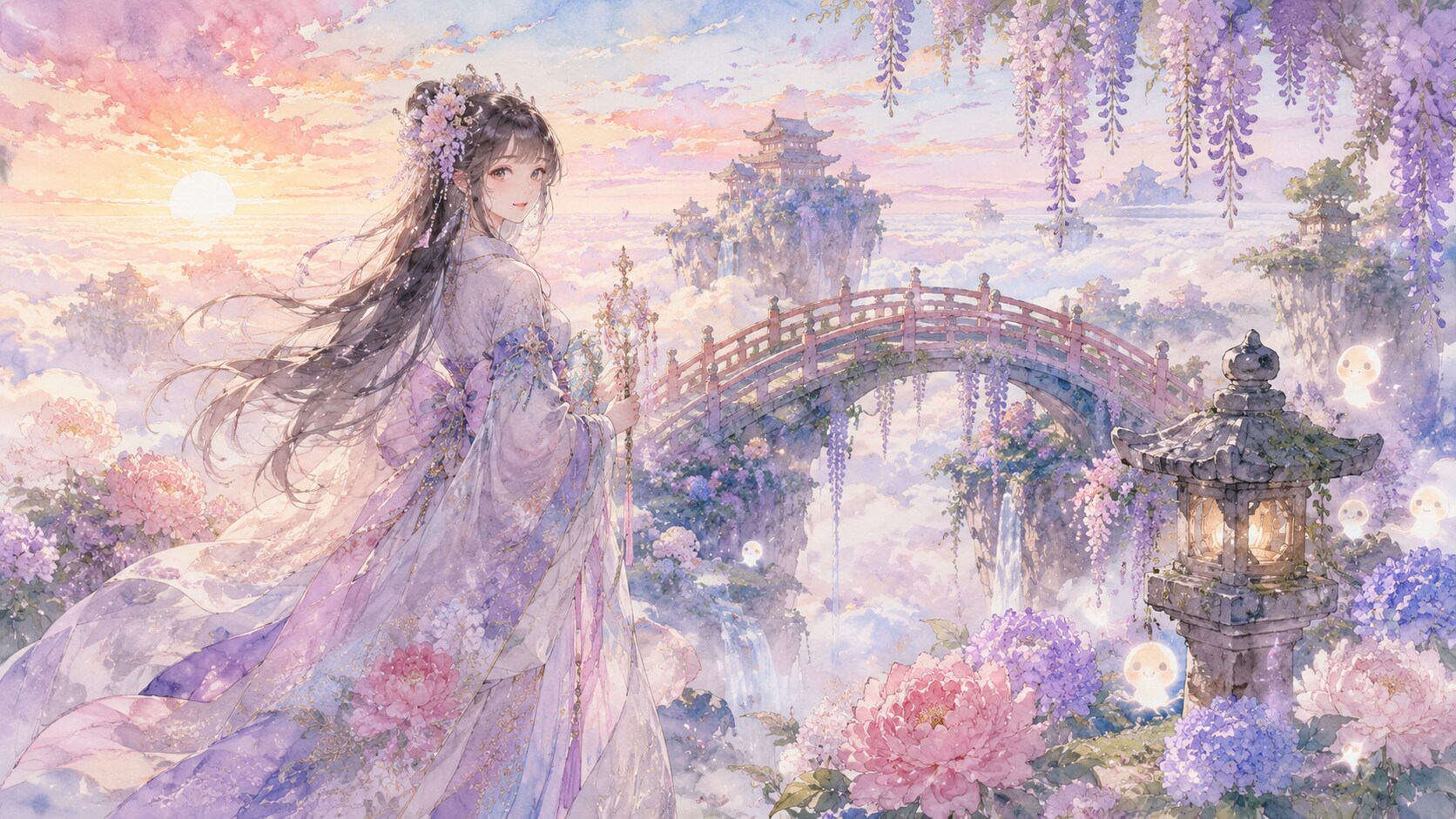 浮遊庭園の花守り