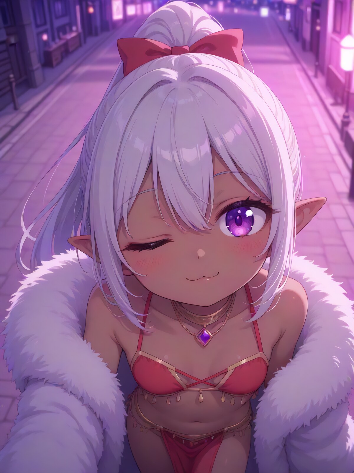 褐色エルフのファルちゃんはNGなし！(14枚)