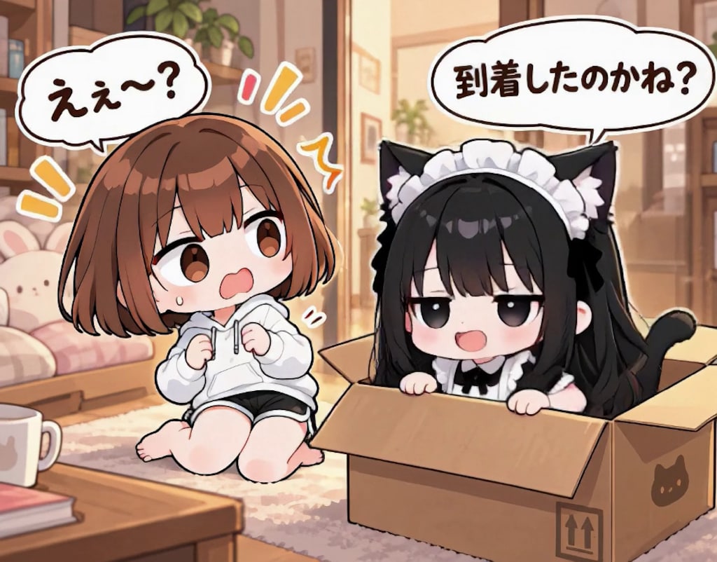 【みんなで作ろう！】うわまどちゃん【パラパライラスト４０】
