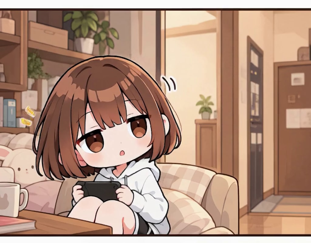 【みんなで作ろう！】うわまどちゃん【パラパライラスト４０】