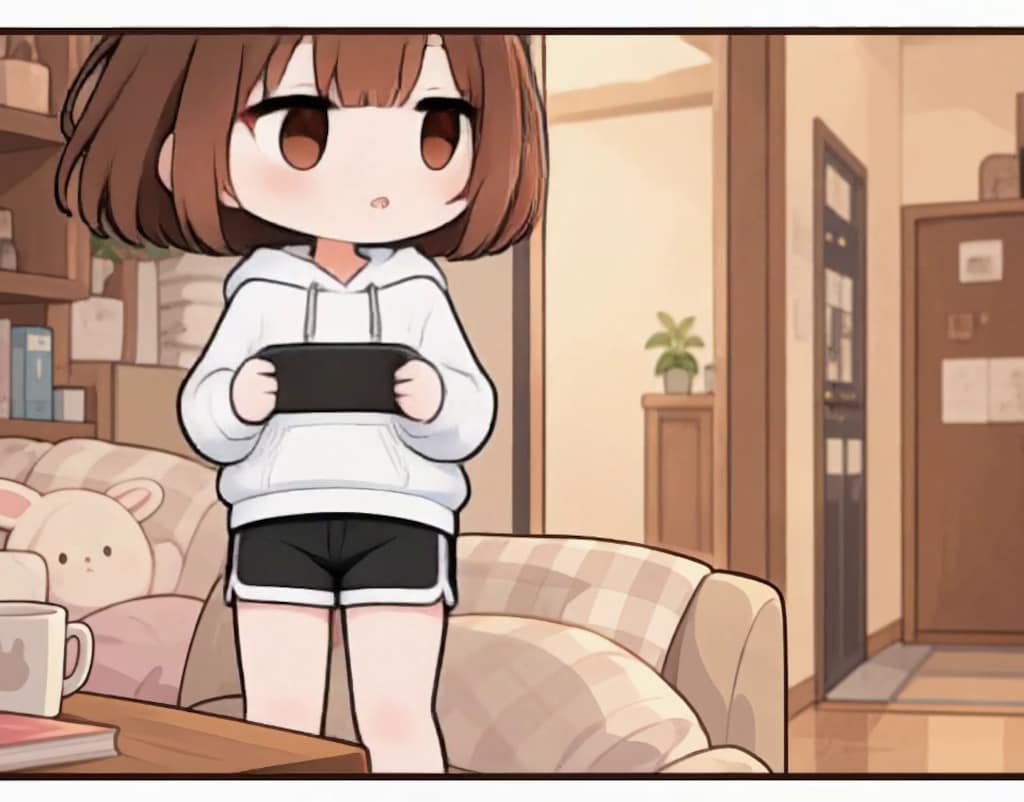 【みんなで作ろう！】うわまどちゃん【パラパライラスト４０】