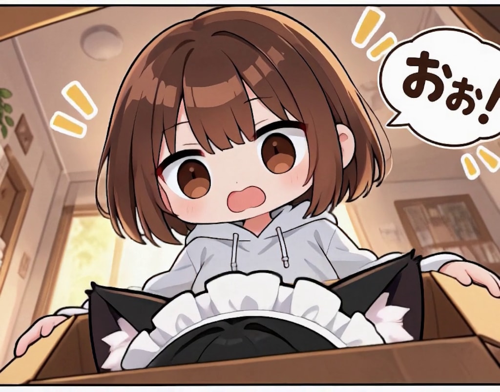 【みんなで作ろう！】うわまどちゃん【パラパライラスト４０】