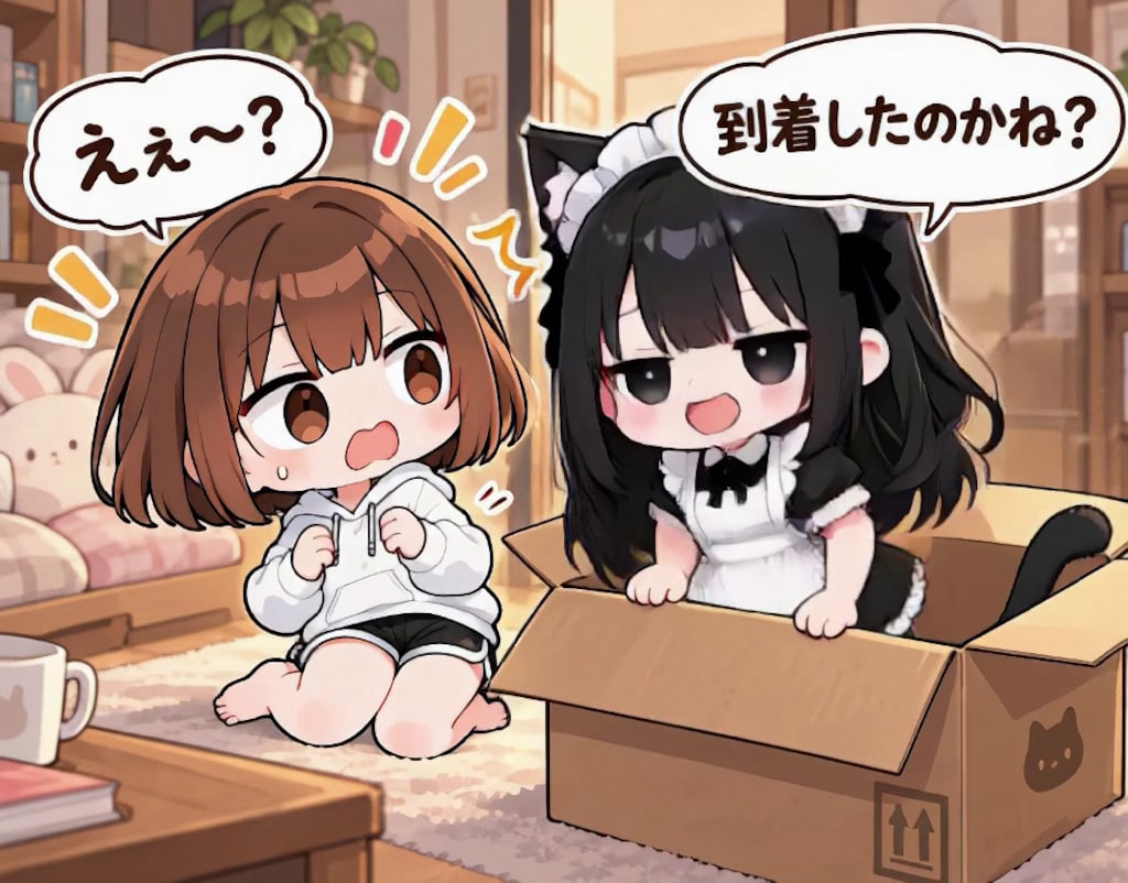 【みんなで作ろう！】うわまどちゃん【パラパライラスト４０】