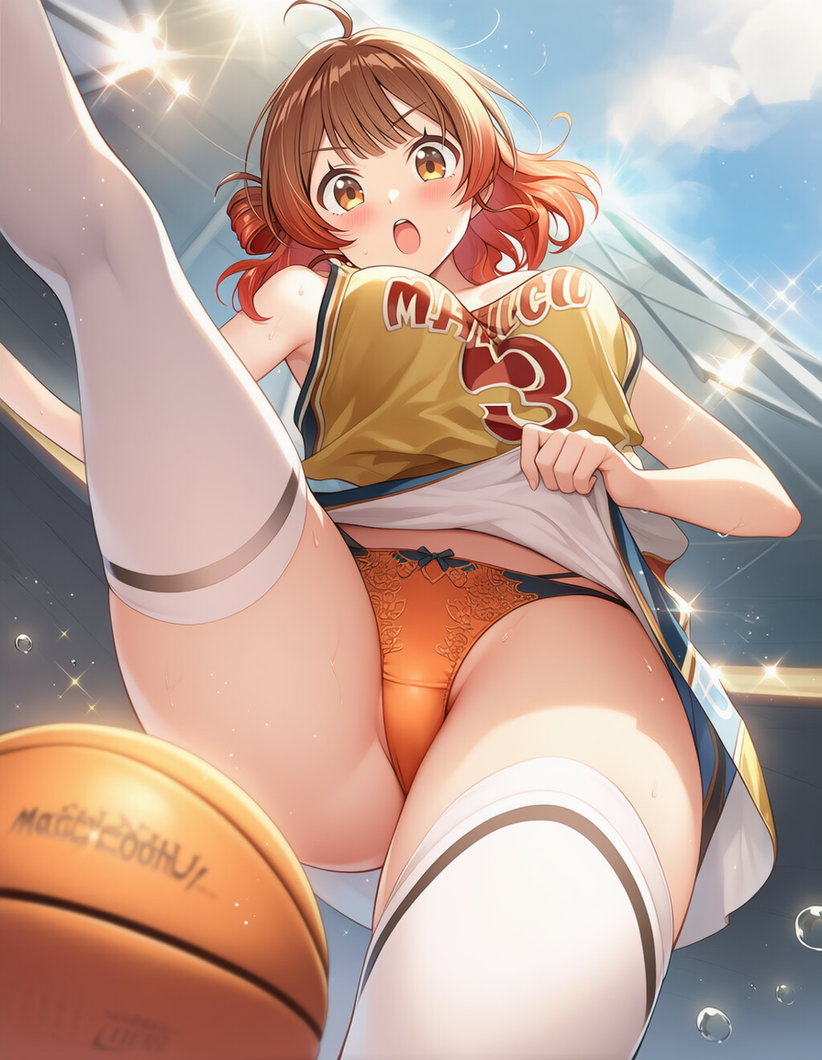 アイドルパンツ～バスケ衣装～