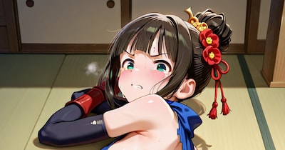 あやめ敗れる