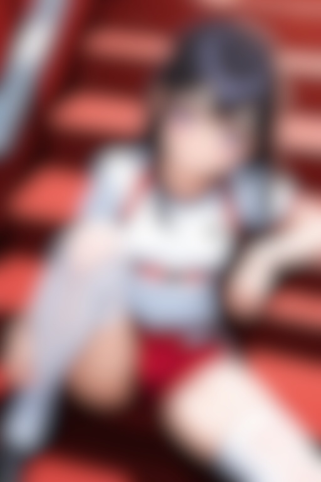 20260104【10枚】体操服風ハーネス衣装の女性