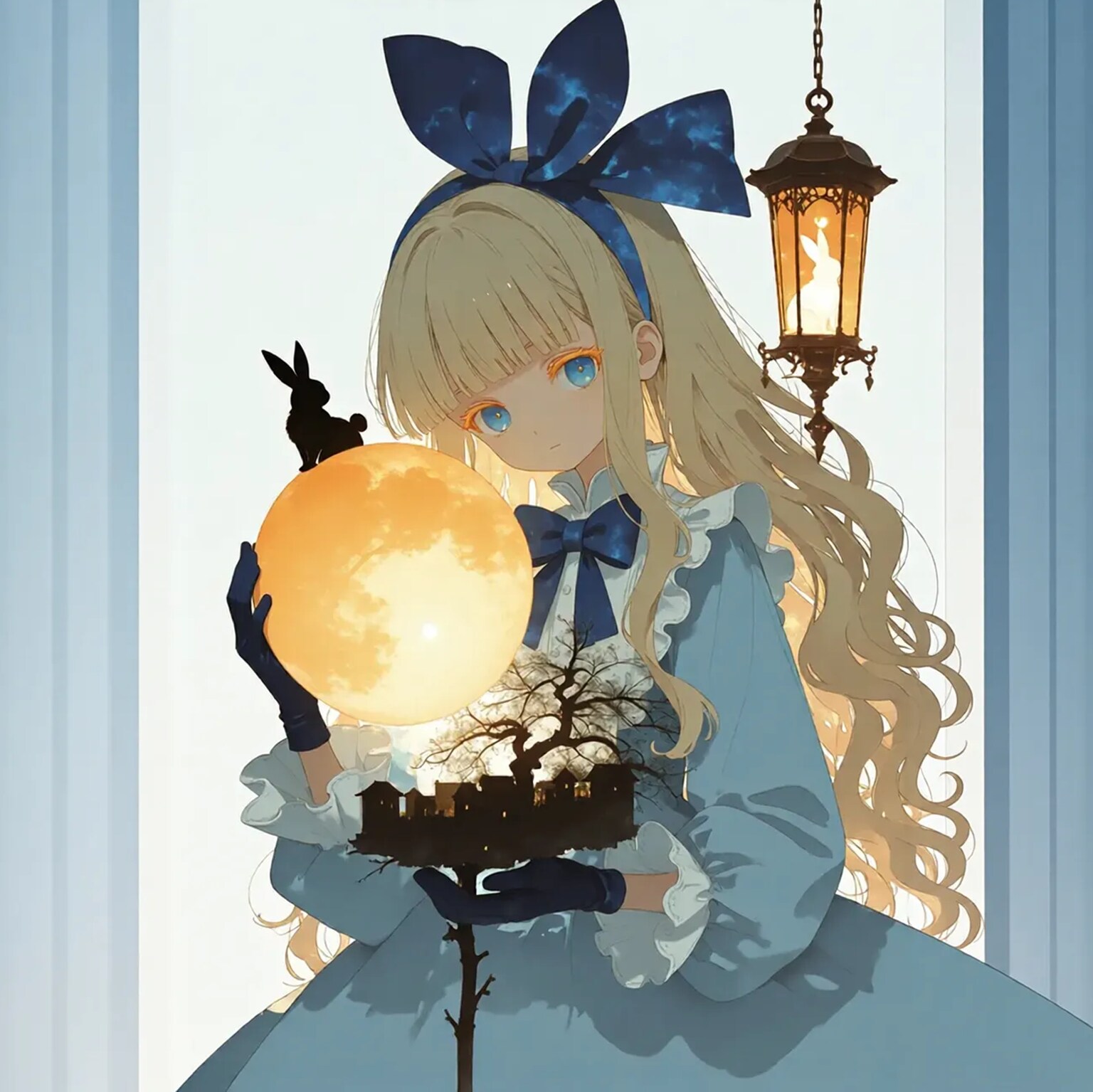 Alice in the double exposure