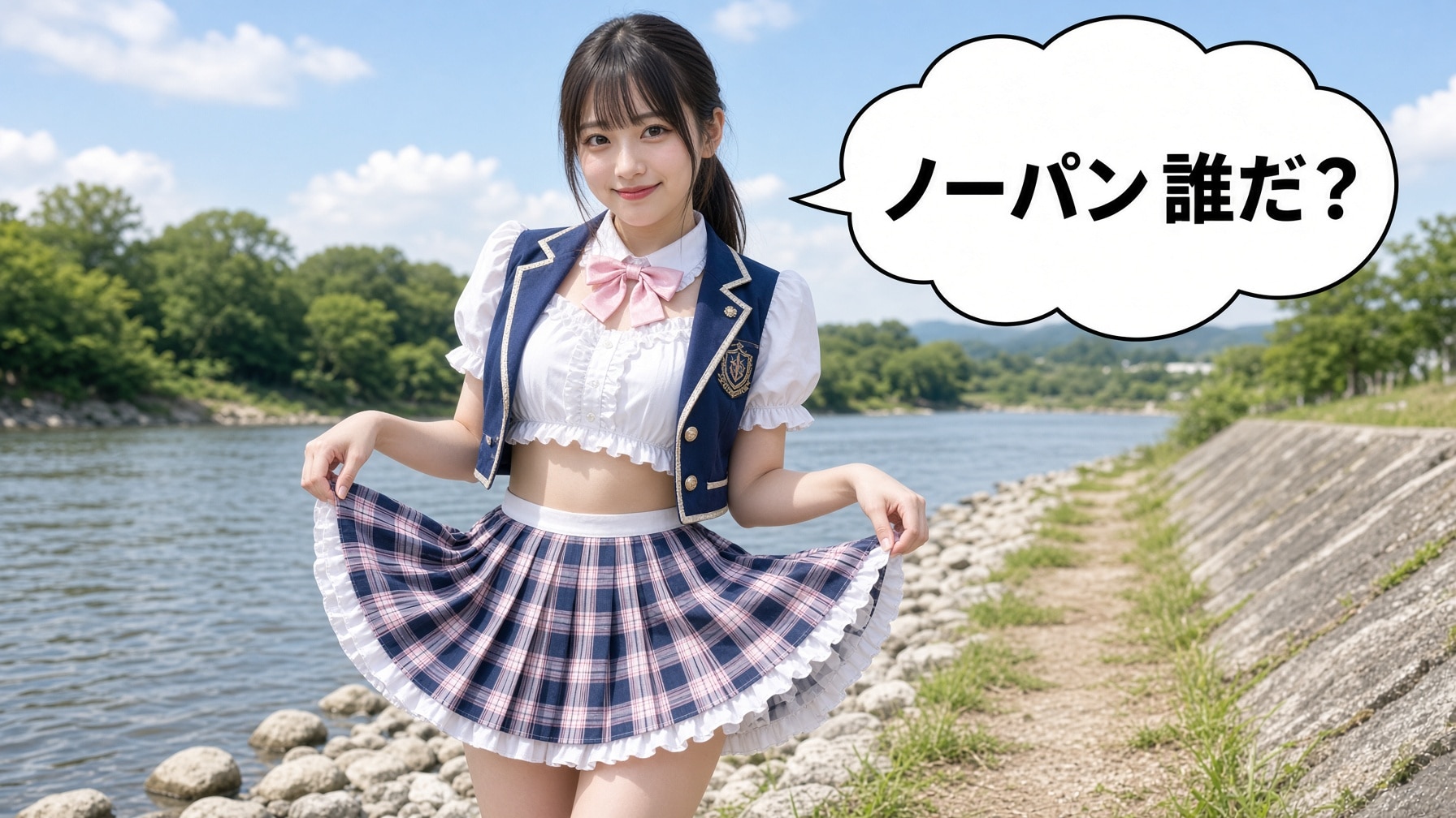 クイズ　「ノーパン誰だ！？」　【めくり前4枚　めくり後4枚】