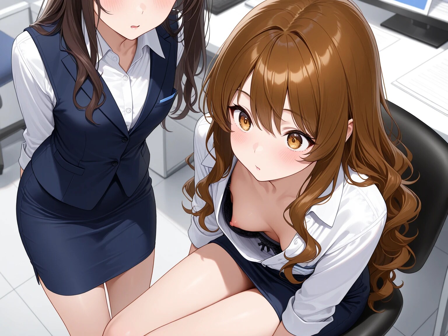 40枚:いろんな胸チラ