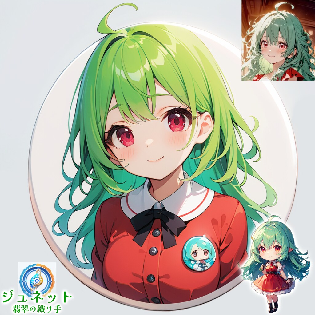 缶バッジこれくしょん (女の子＋大人女性陣＋男性キャラ陣)