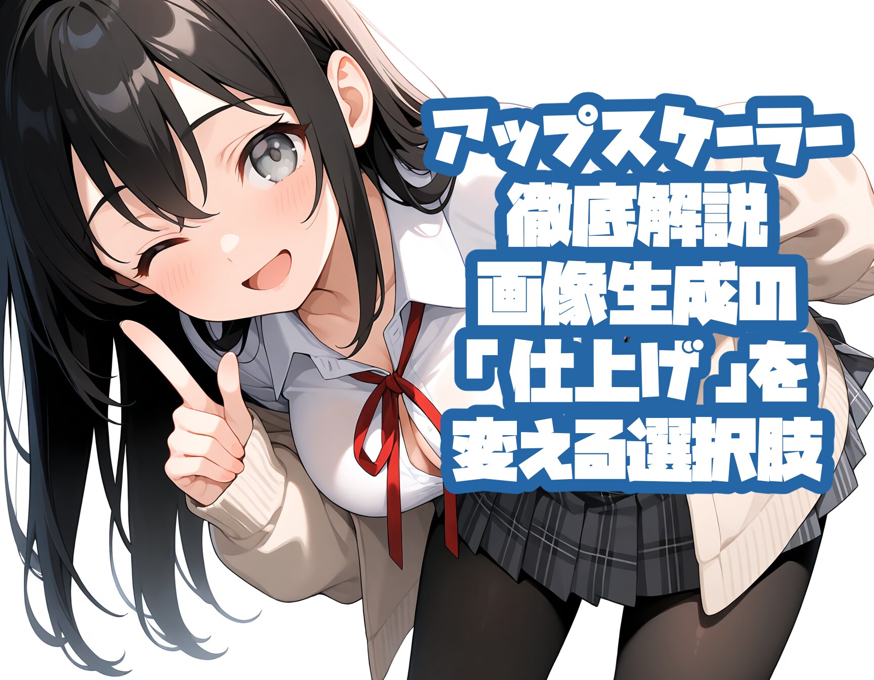 アップスケーラー徹底解説: 画像生成の「仕上げ」を変える選択肢