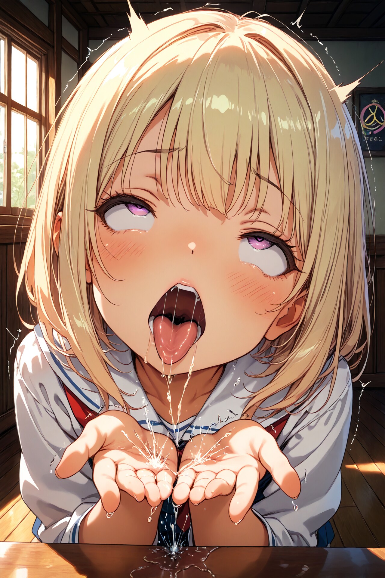 イキまくりアヘ顔少女(25)