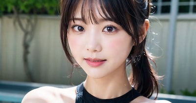 プロンプト減量スク水でポロリ 拡大版