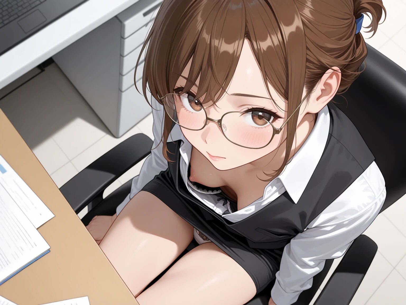 40枚:胸チラ寄せ集め