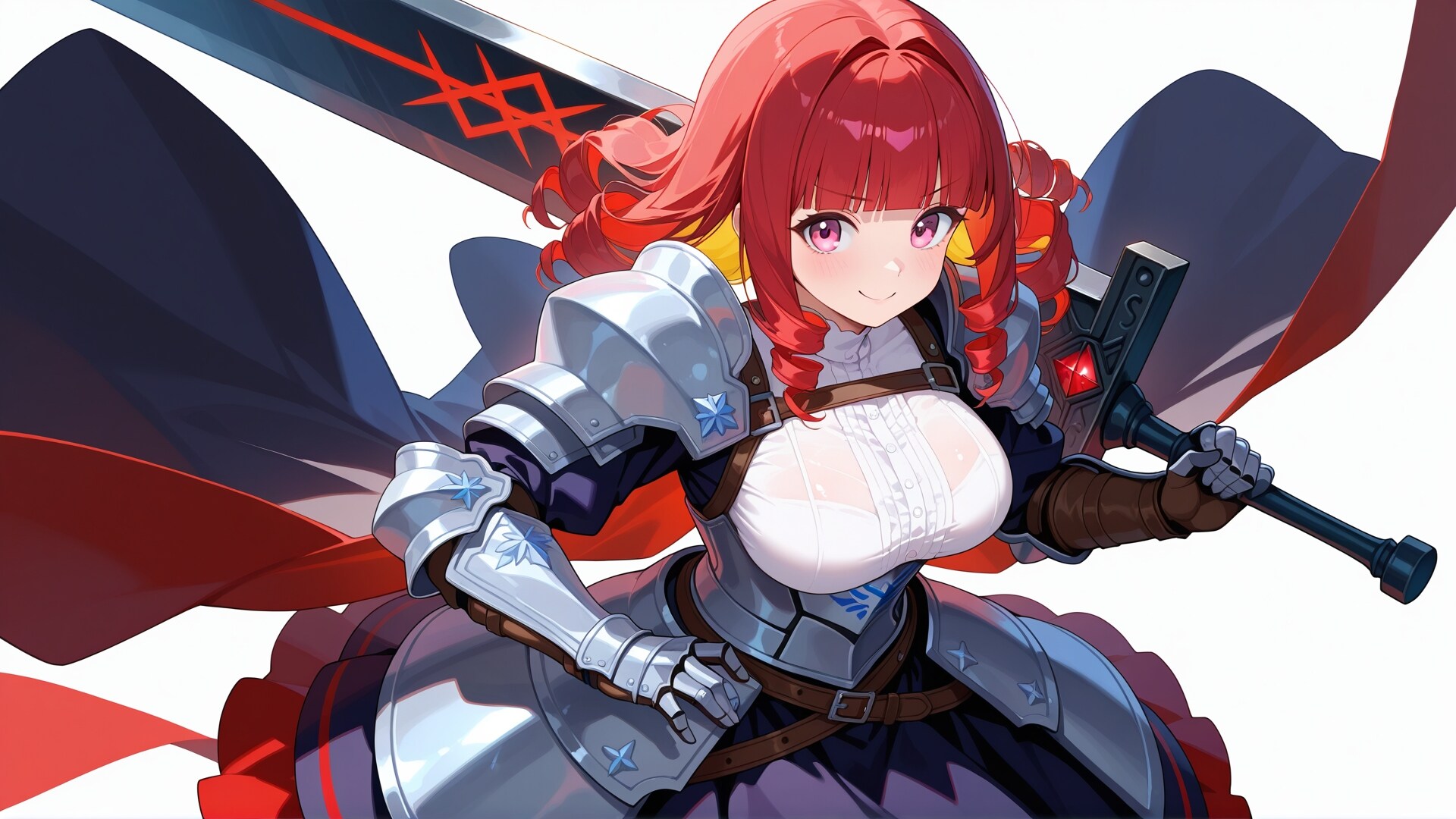 騎士風大剣ロマンコーデ