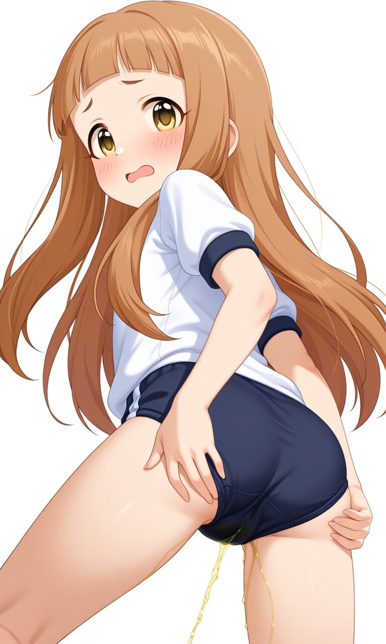 ブルマお漏らし【市◯仁奈】
