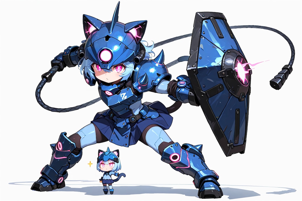 ＳＤにゃんだむカードデスの元絵