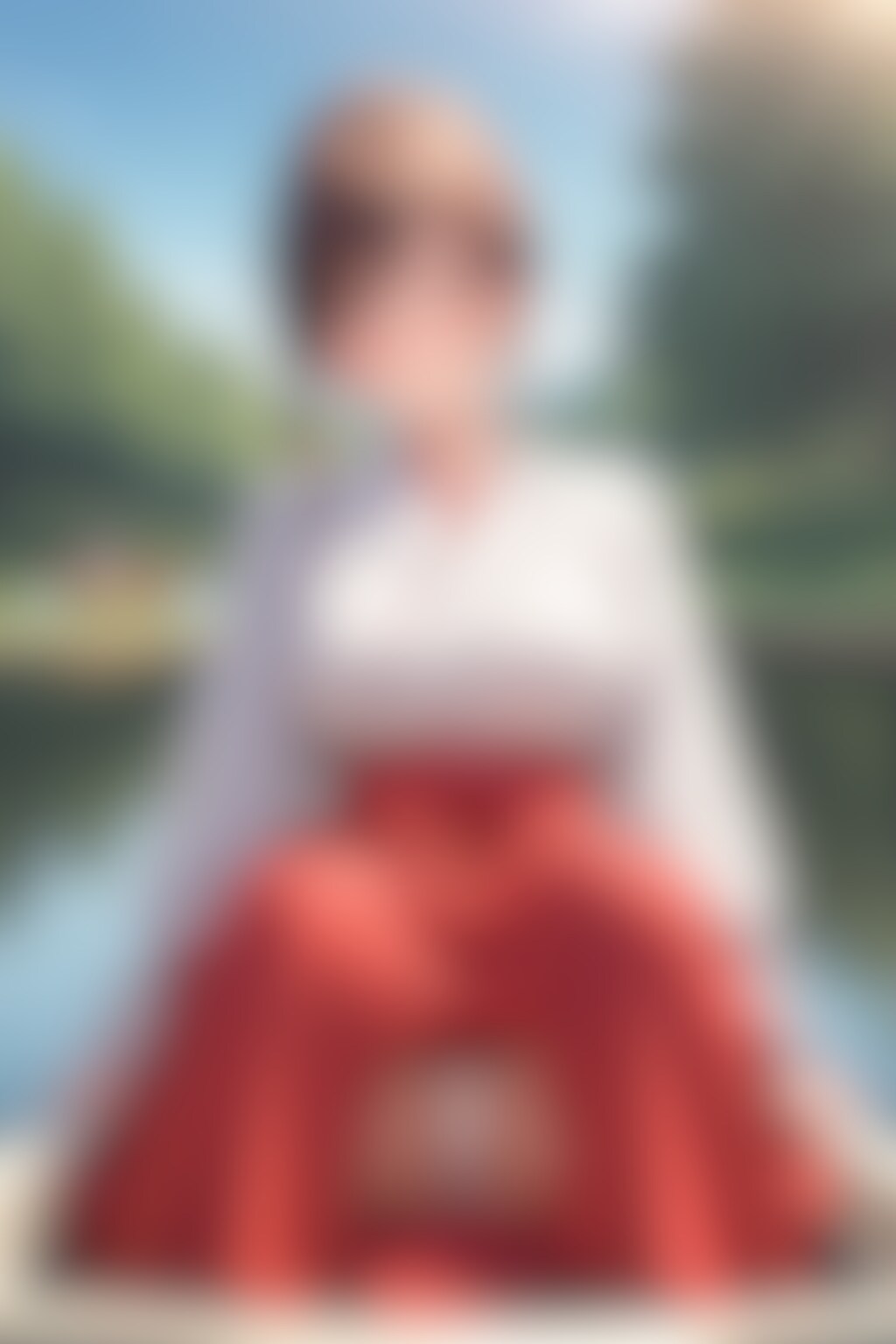 40枚:ボートで巫女パンチラ