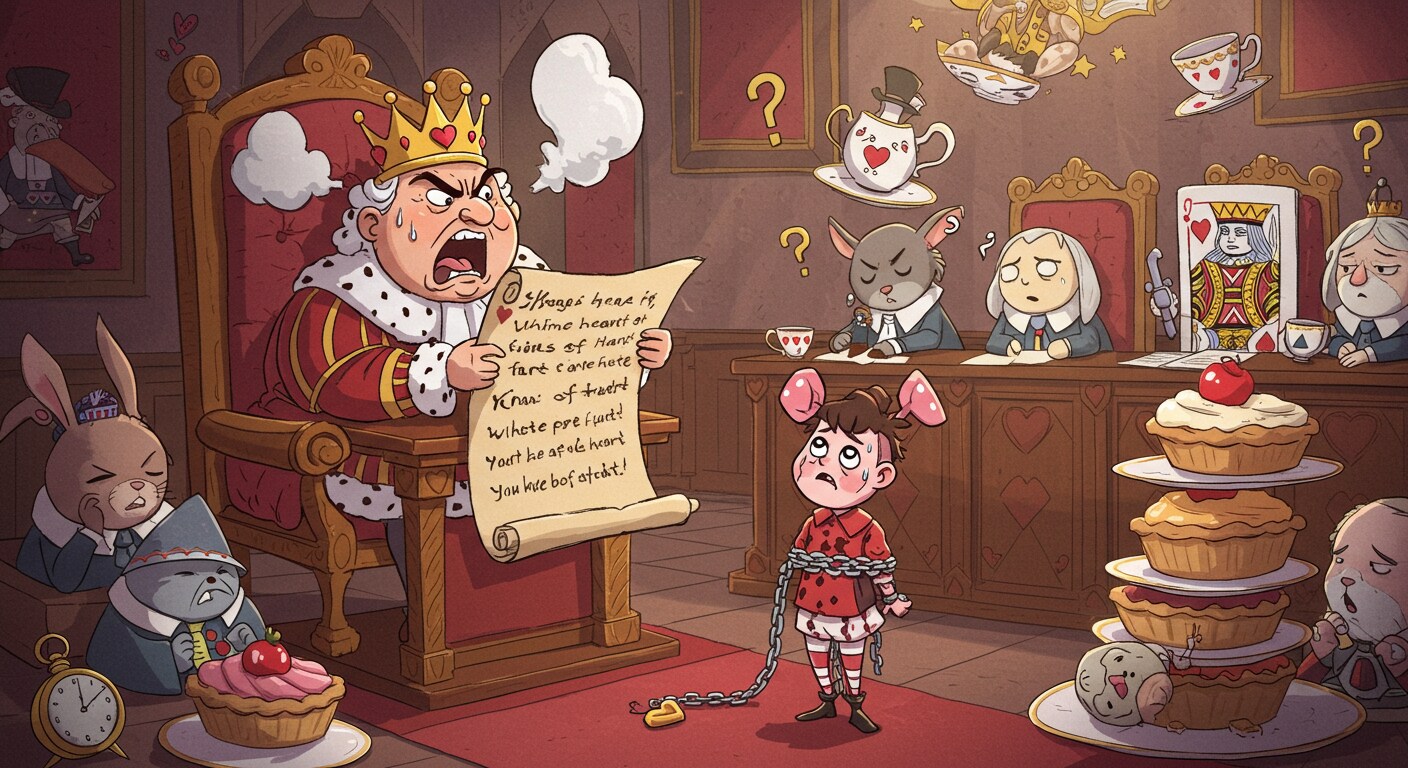 タルト盗難裁判の茶番劇 -3