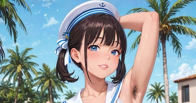 Sailor Swimsuit 008