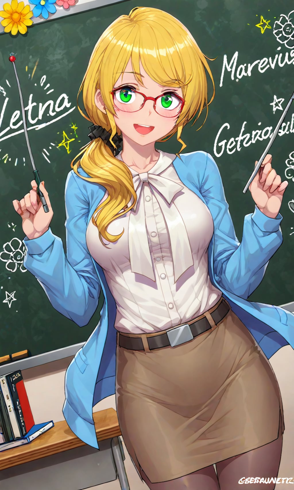 ちちぷい3月投稿イラスト