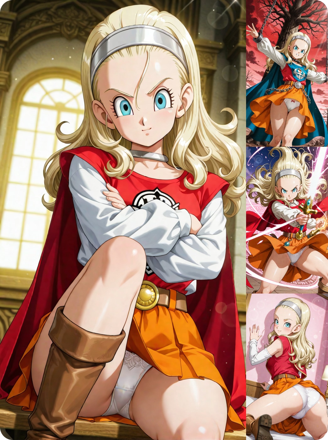 【勇者姫アンルシア】パンチラ【リクエスト】