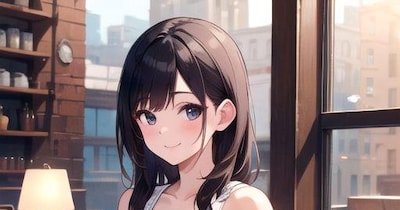 喫茶店でくつろぐ