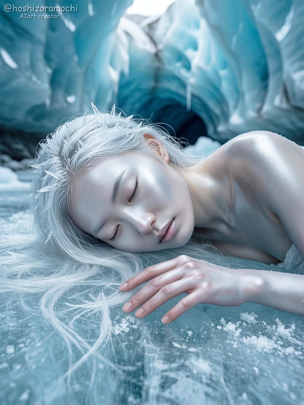 メタリックな肌