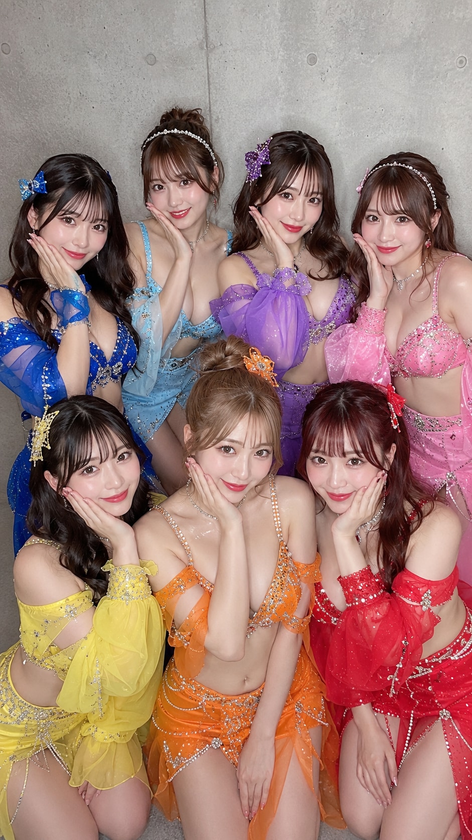 [25枚]ちょっぴりセクシーなアイドルグループ💕