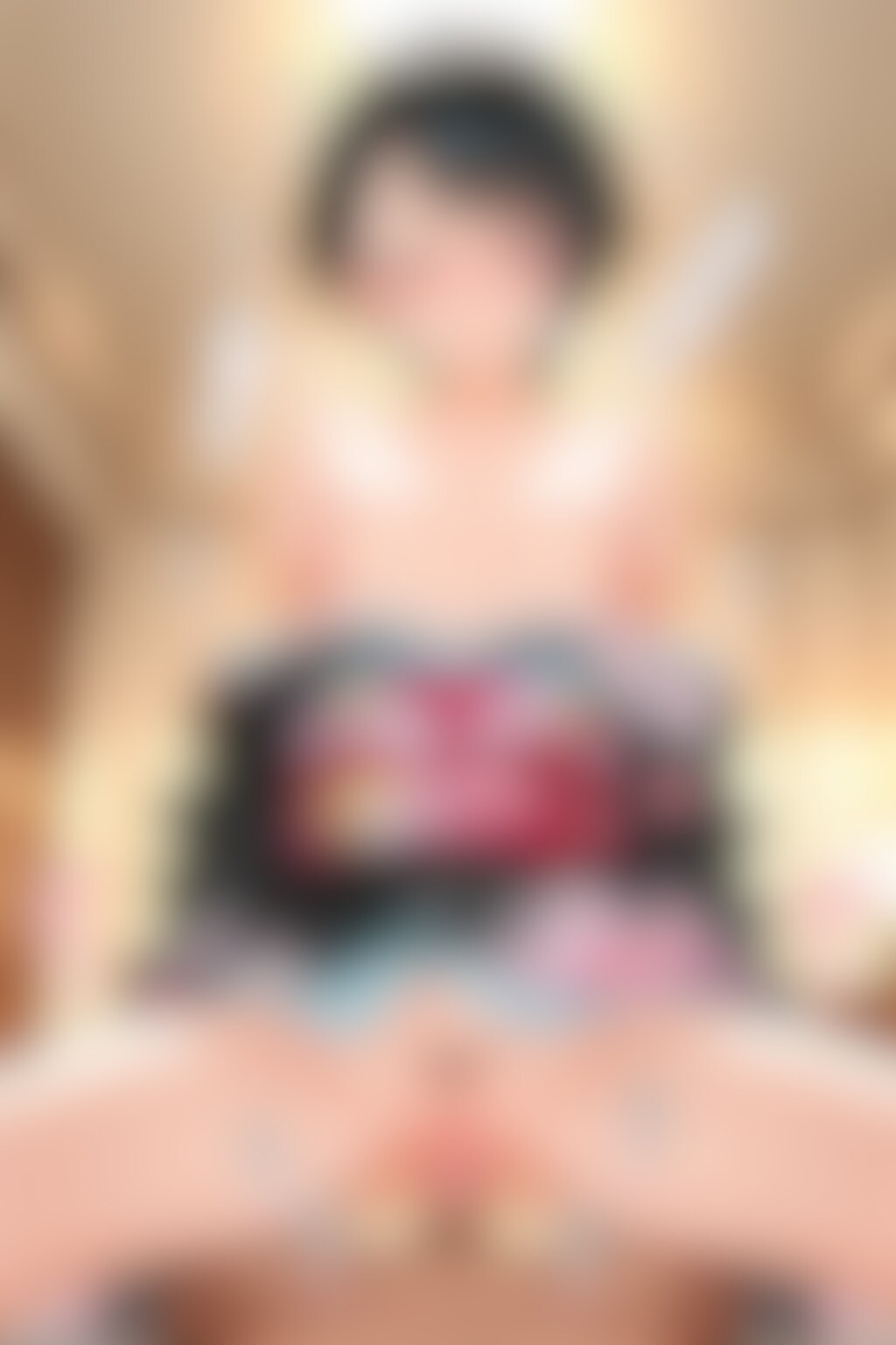 ◆振袖姿の藍音ちゃんを騎乗位で💞✨