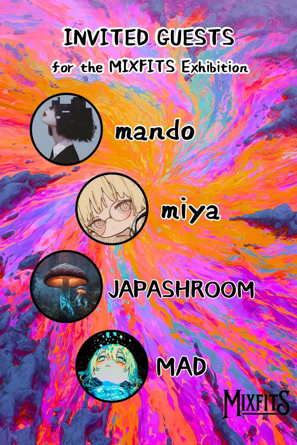 【お知らせ】MIXFITS展に参加します｜[Notice] Participating in MIXFITS Exhibition
