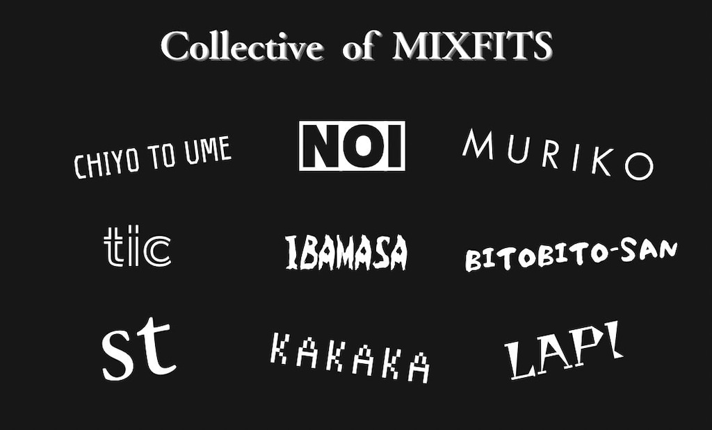 【お知らせ】MIXFITS展に参加します｜[Notice] Participating in MIXFITS Exhibition