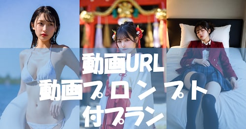 【動画URLプロンプト付】R-15R-18プラン