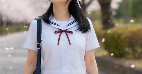 清楚な彼女の秘密の裏垢