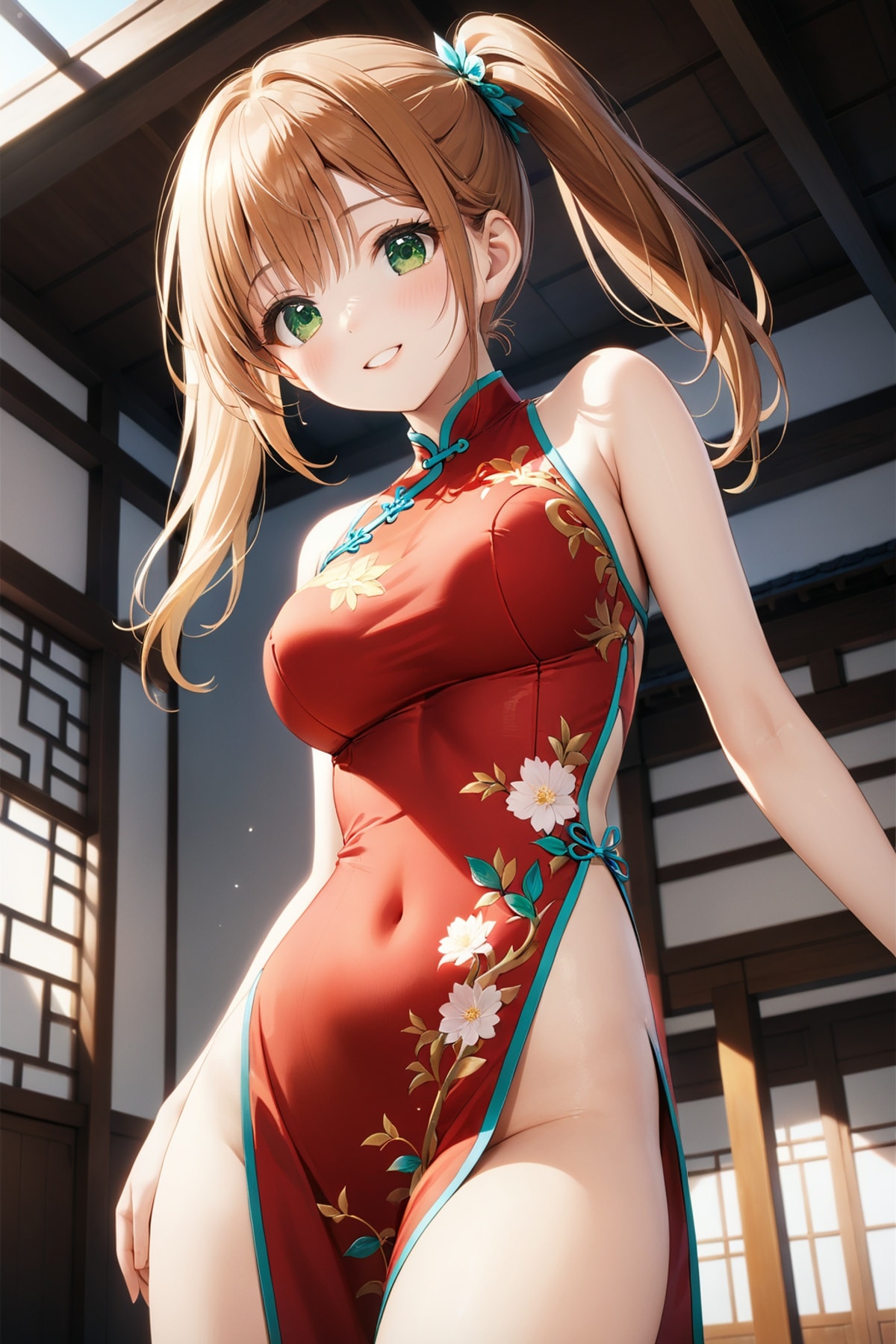 優雅さを纏う。チャイナドレス姿のAIイラスト特集