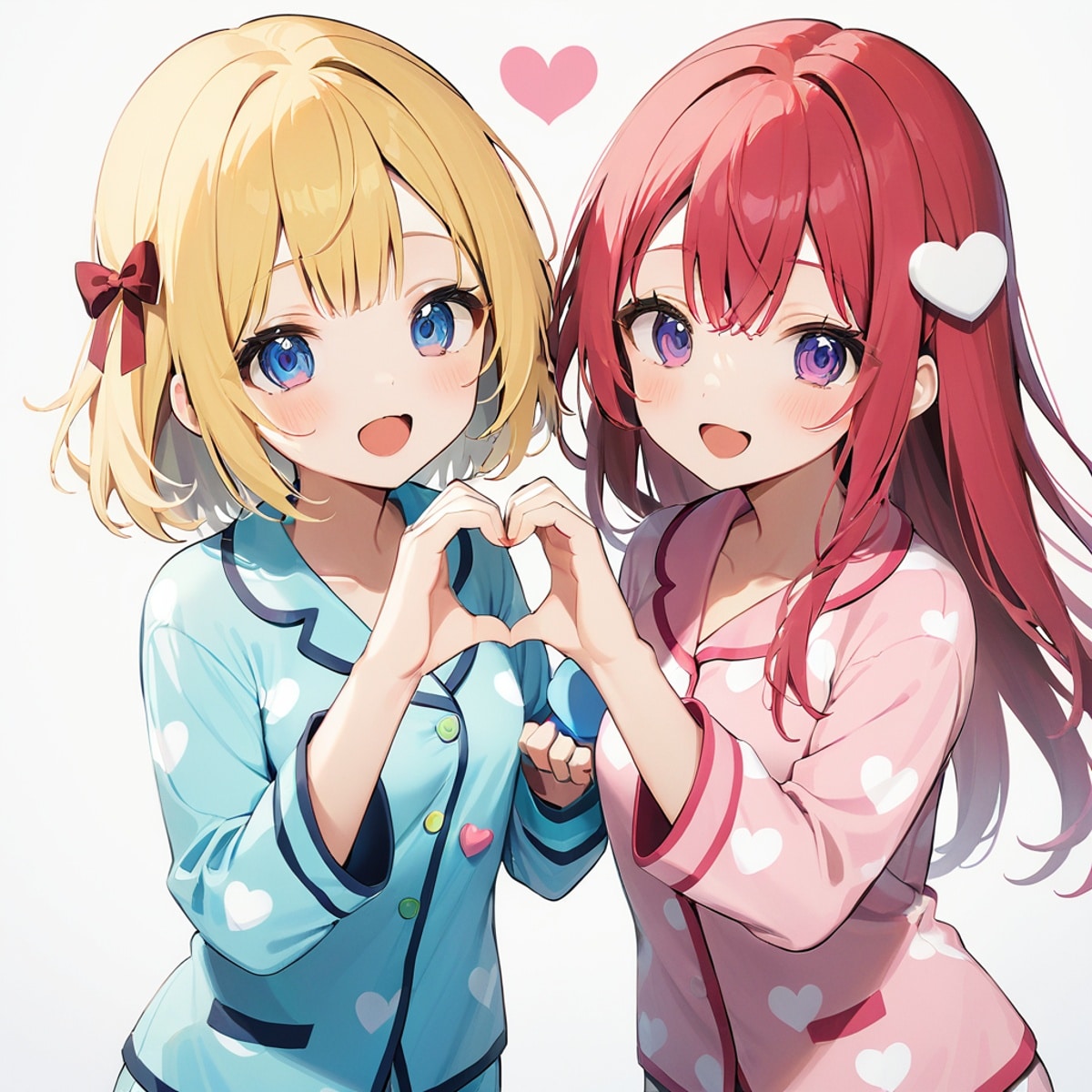 パジャマ、ルームウェア、寝巻き...リラックスした女の子のAIイラスト特集