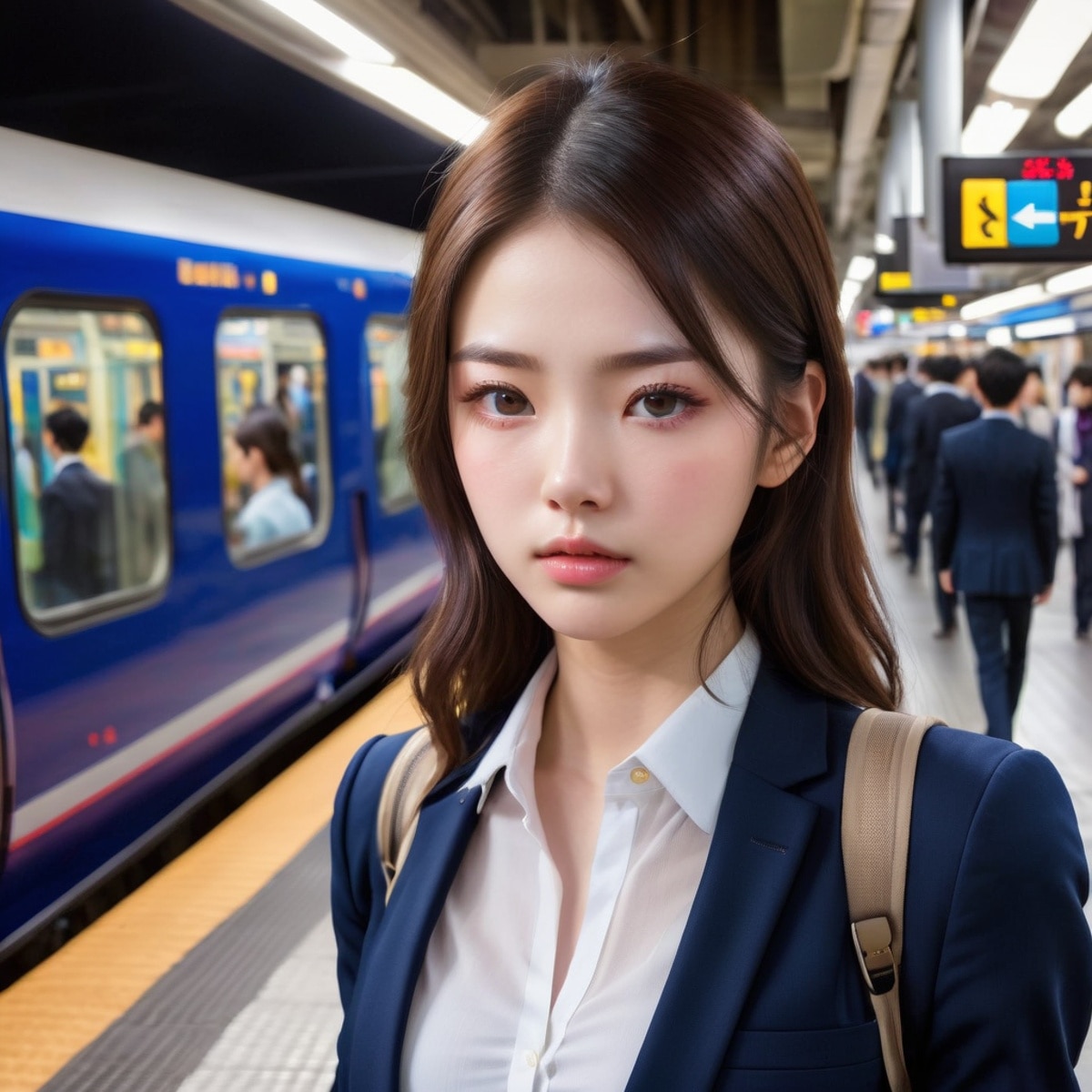 スタイリッシュな姿が特徴。スーツのAIイラスト特集