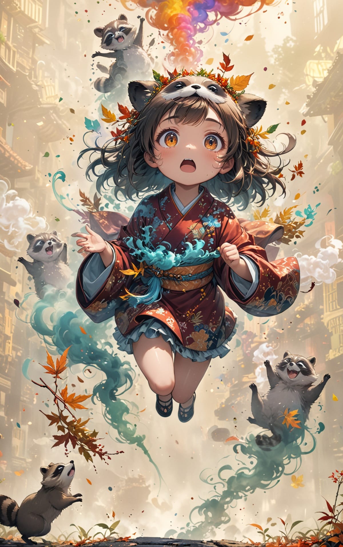 妖怪のAIイラスト