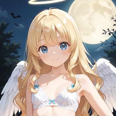 ハロウィンの夜にロリっ娘天使が降臨してきた