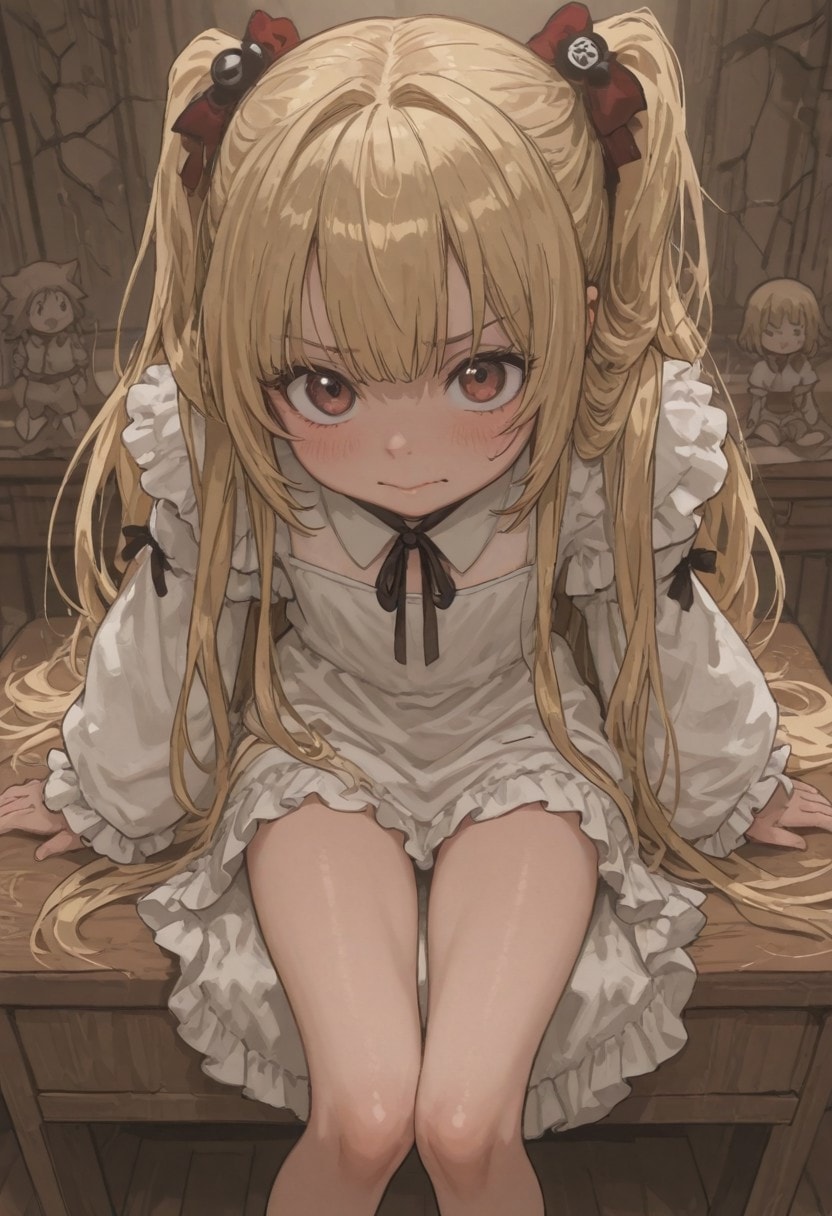 ご不満な金髪幼女 | の人気AIイラスト・グラビア