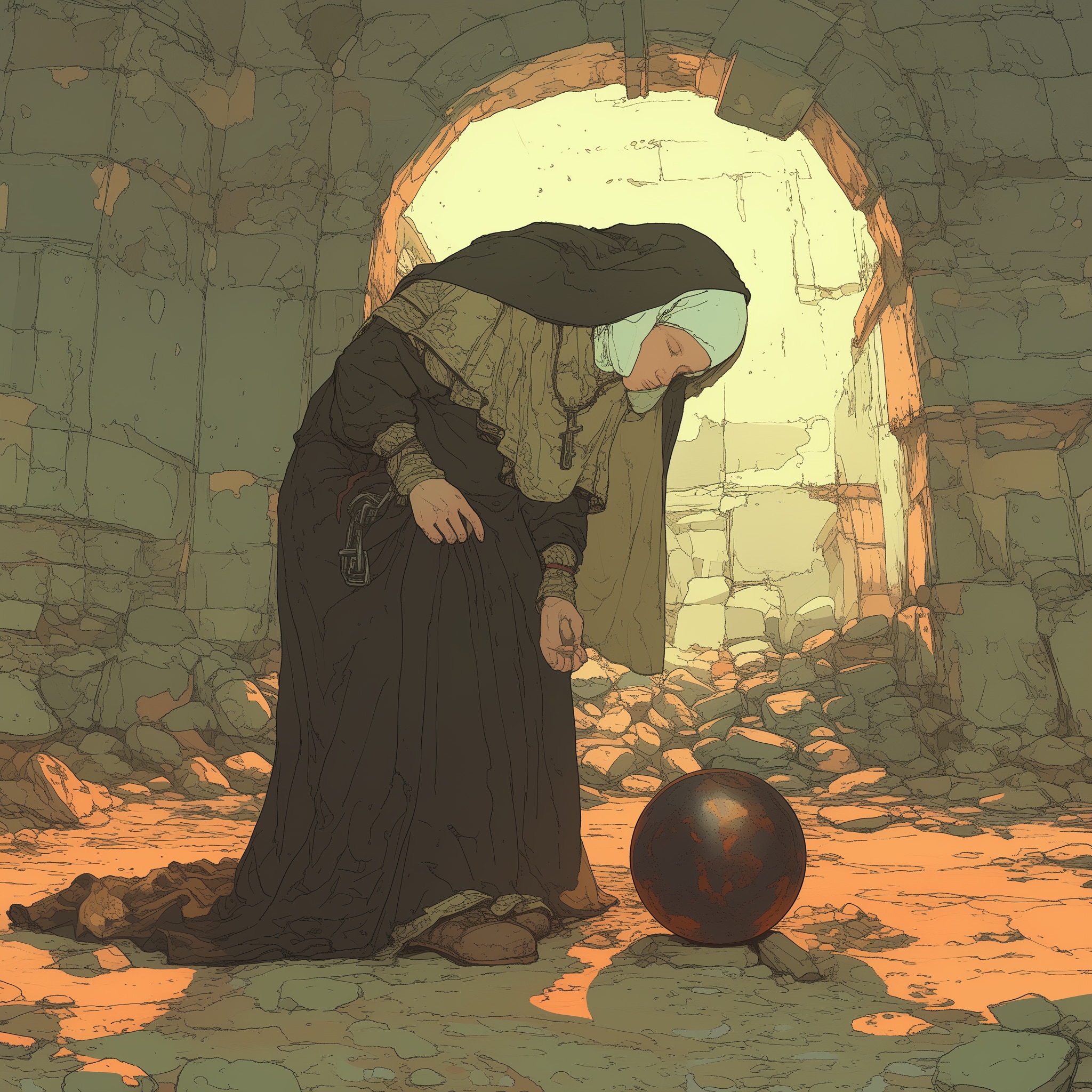 物資を拾う女 | の人気AIイラスト・グラビア