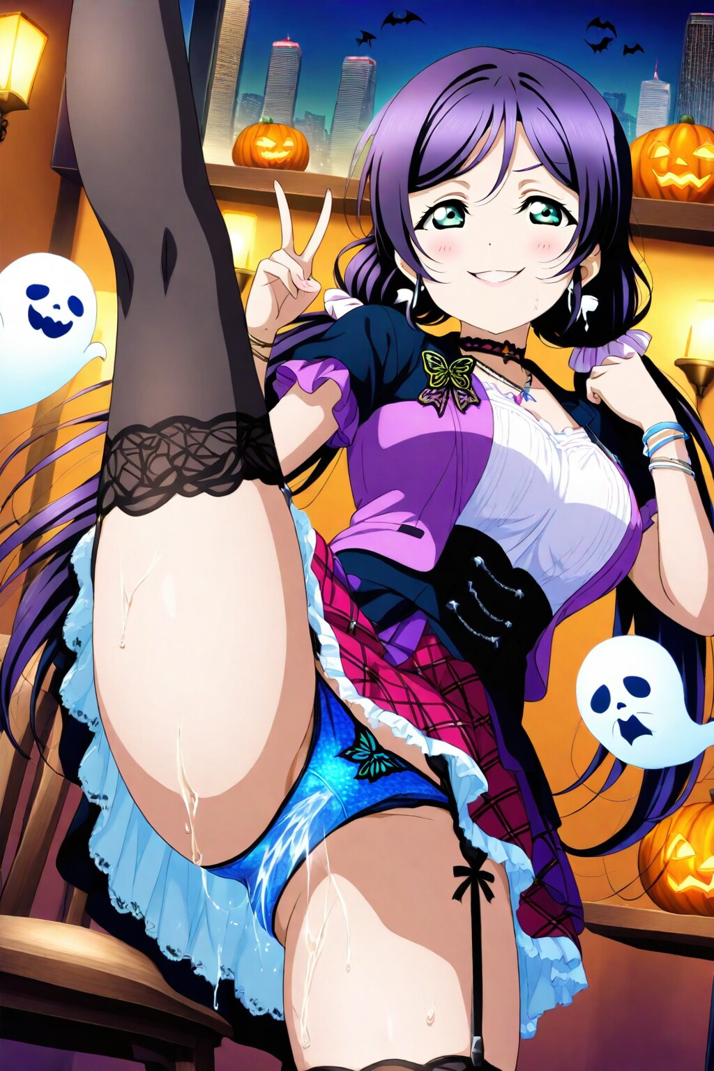 ハロウィンではしゃぐラブライブの子