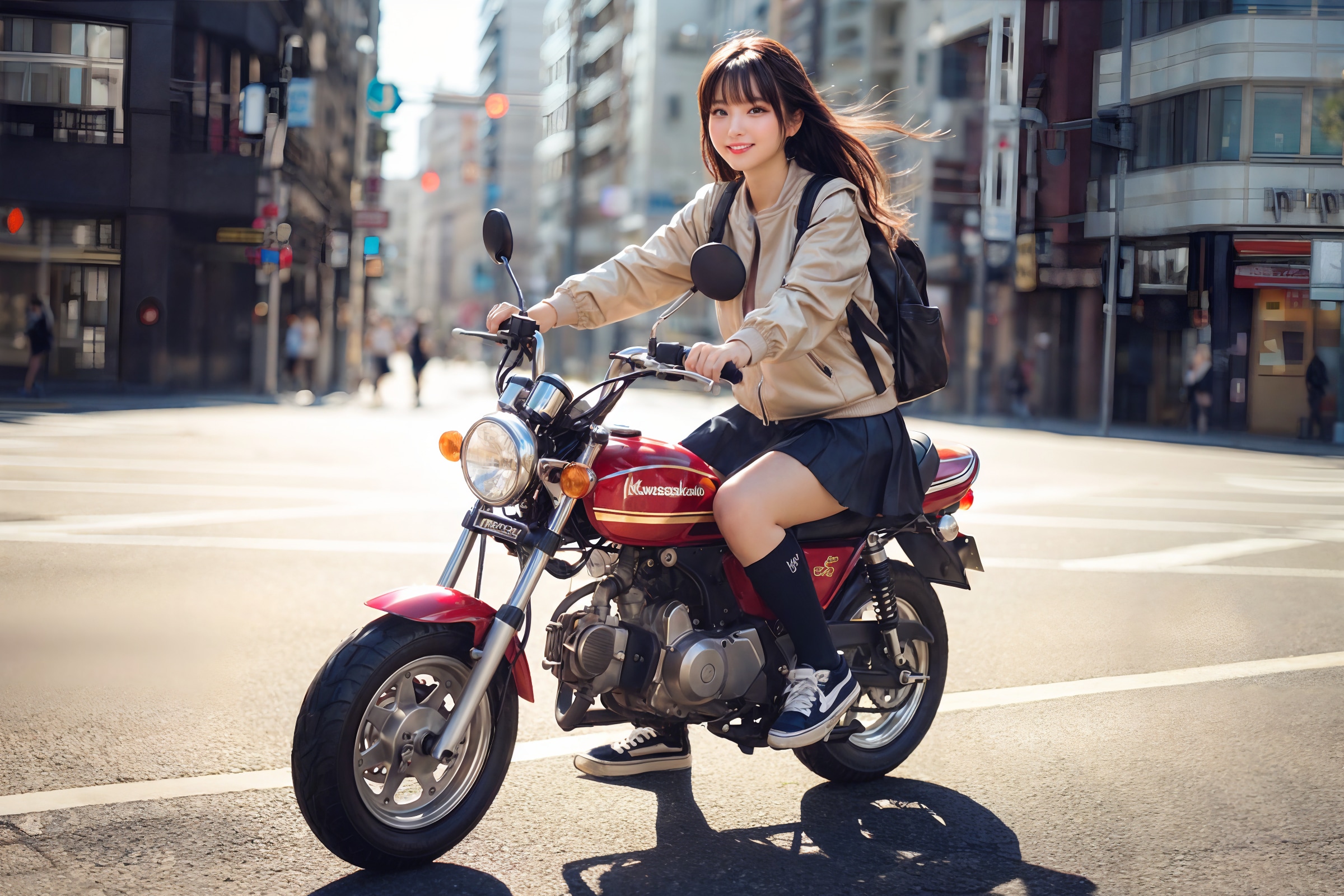 バイク通学