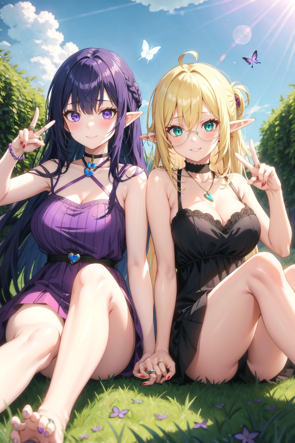 お友達の方と