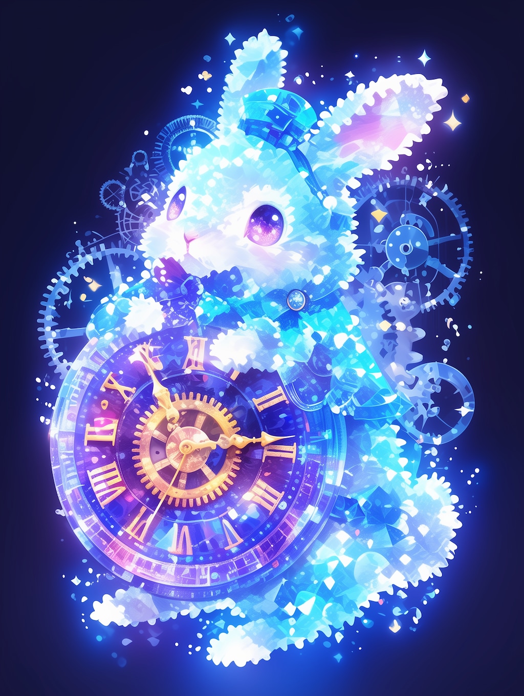 キラキラうさぎ鉄道