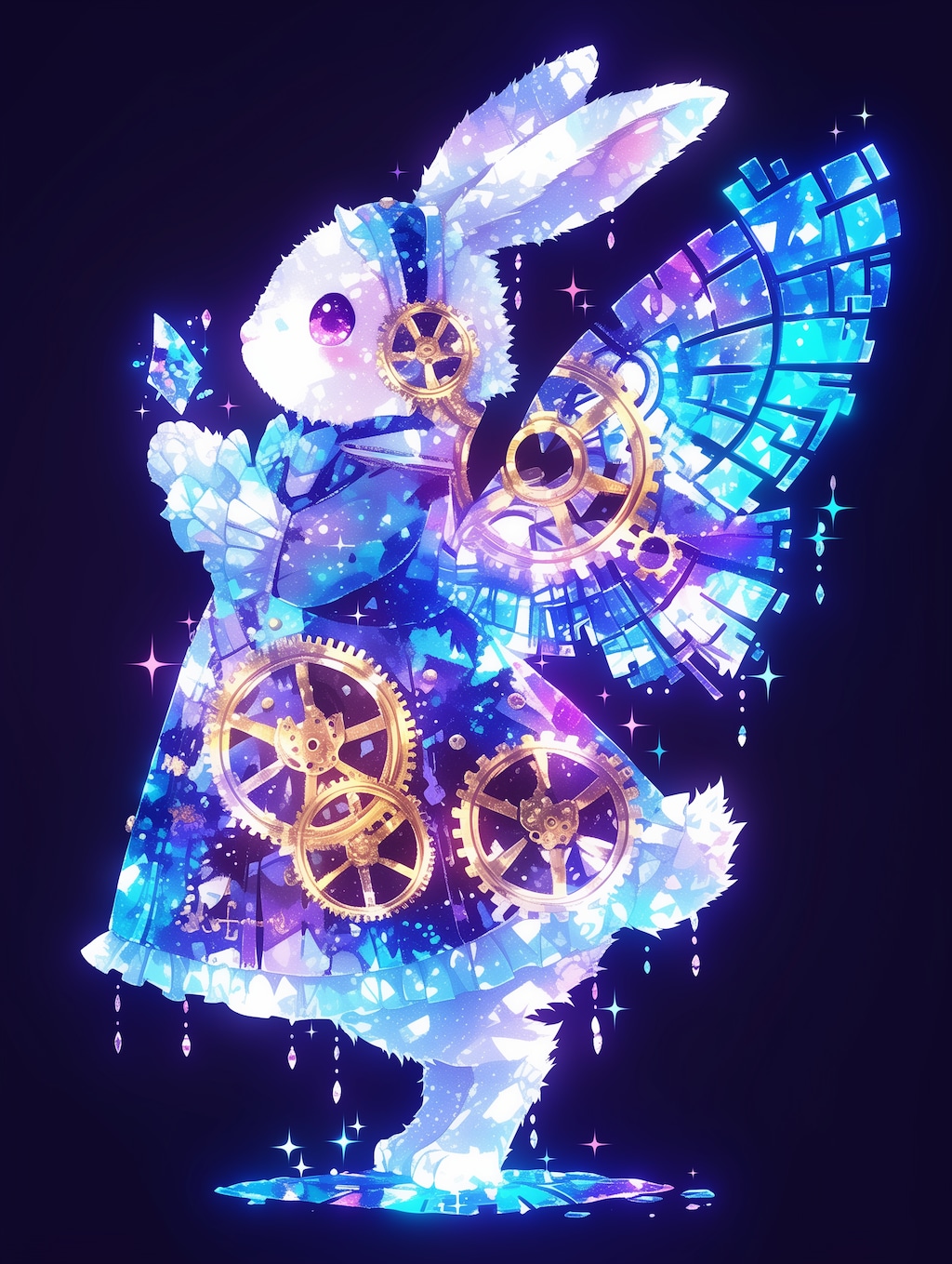 キラキラうさぎ鉄道