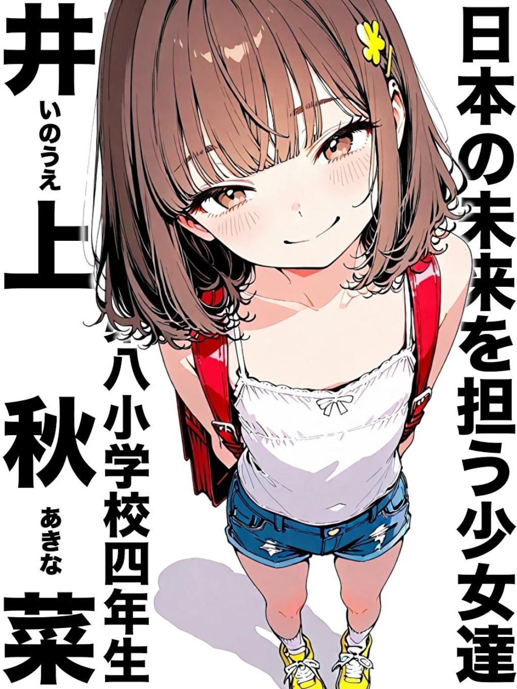 キャラクター紹介「井上秋菜（９）」